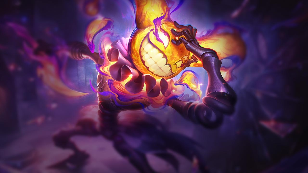Splash-Art von Pandämonium-Shaco (Prestige)