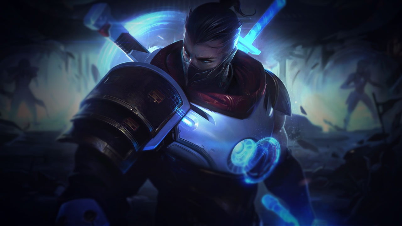 Splash-Art von Pulsfeuer-Shen