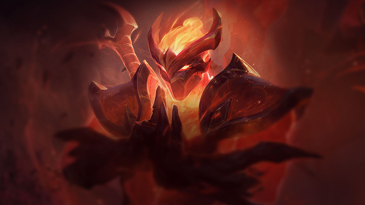 Splash-Art von Infernalischer Shen