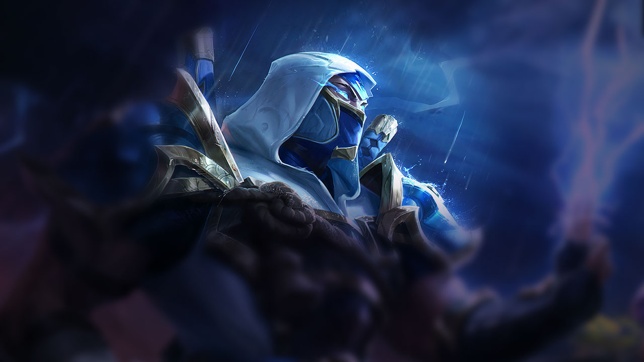 Splash-Art von Schockklingen-Shen