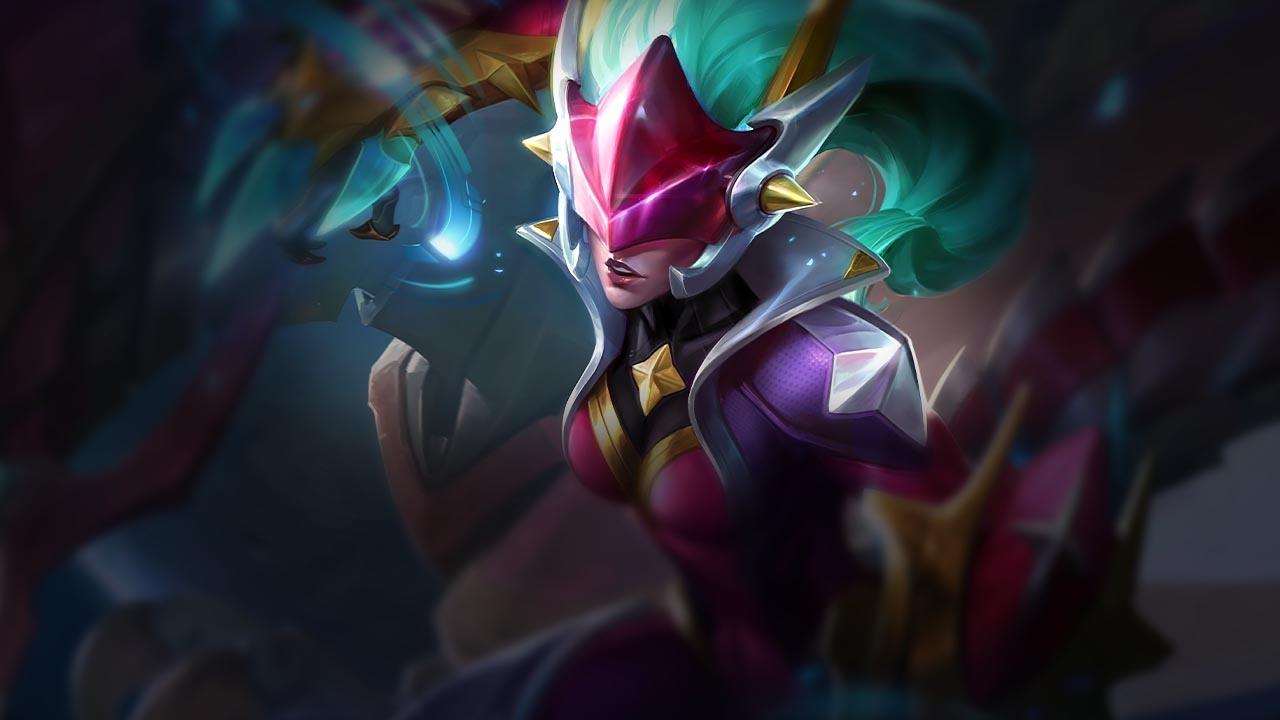 Splash-Art von Supergalaktische Shyvana
