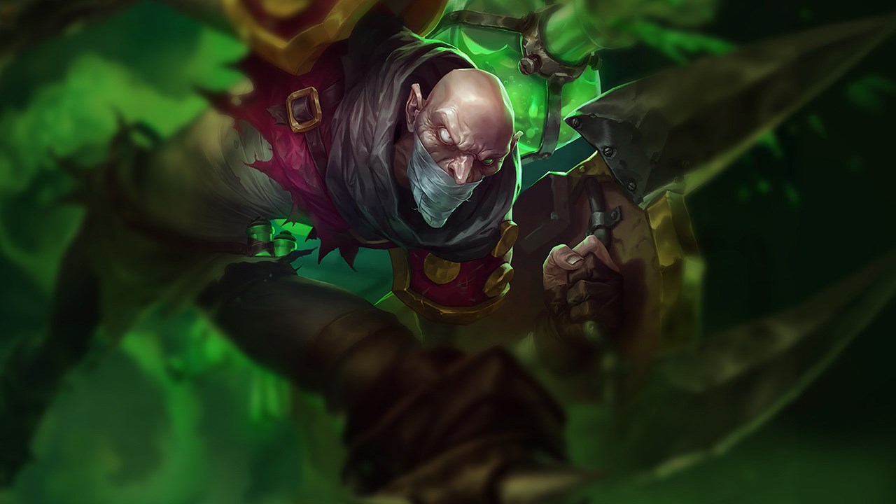 Splash-Art von Singed