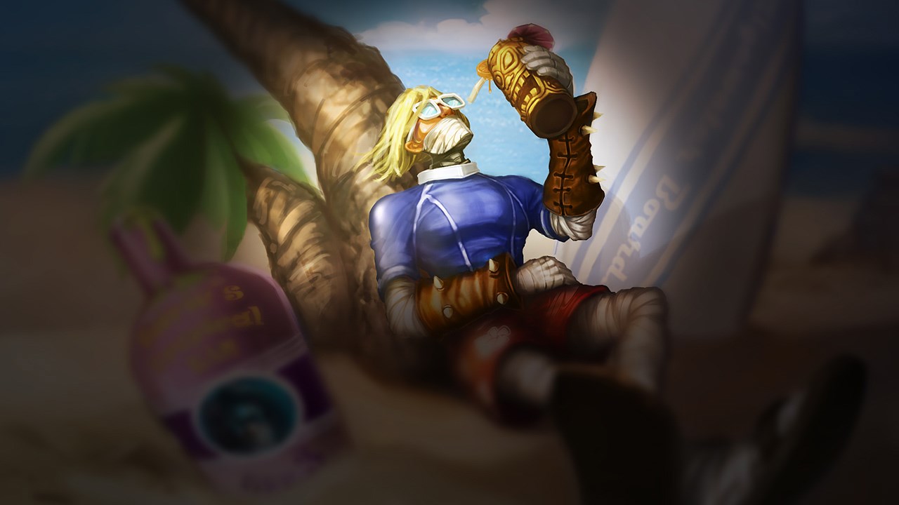 Splash-Art von Surfer-Singed