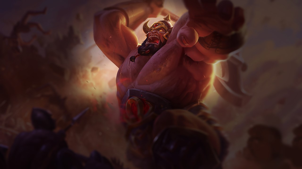 Splash-Art von Barbaren-Sion