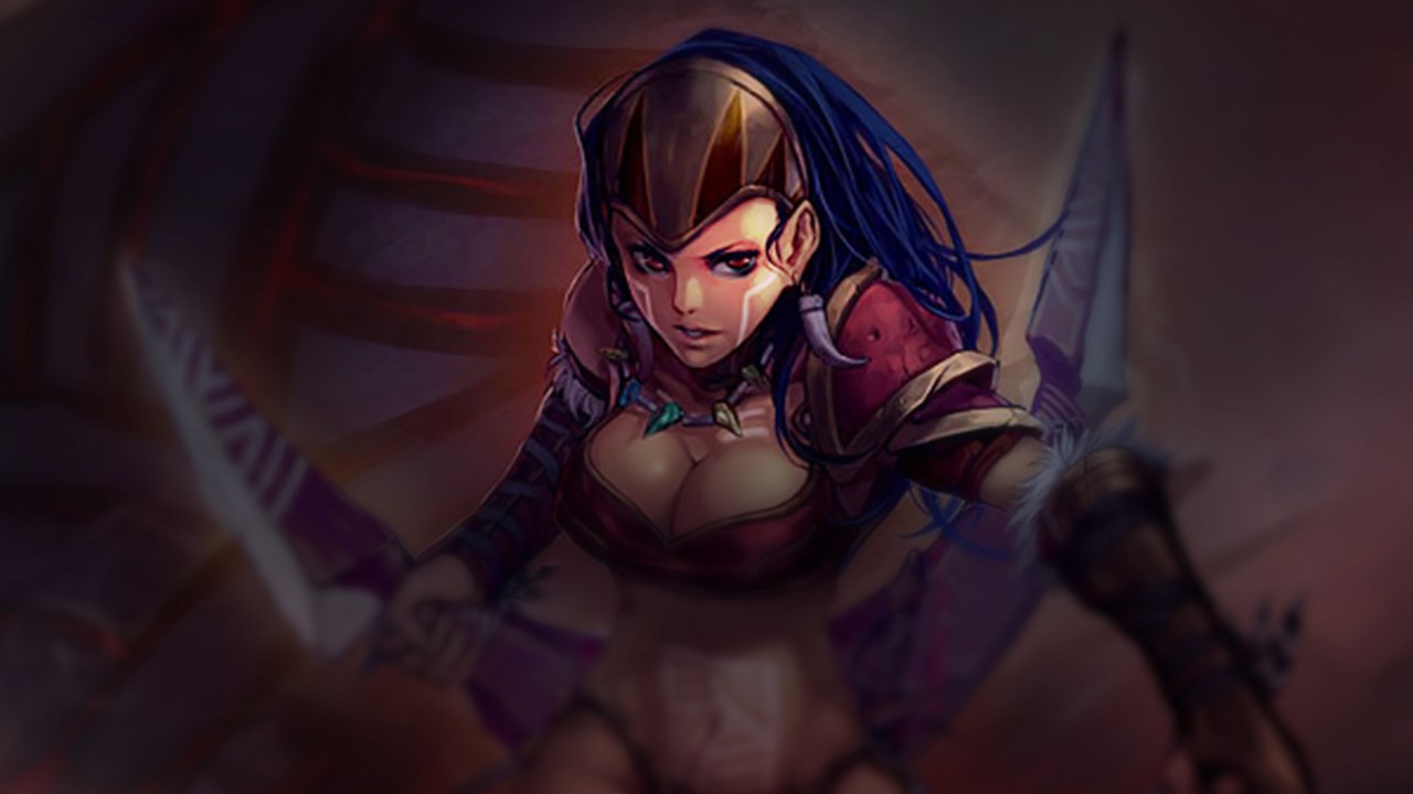 Splash-Art von Jägerin-Sivir