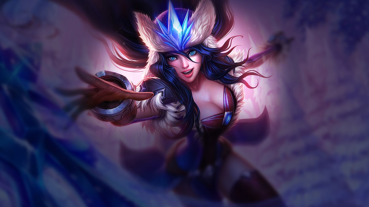 Splash-Art von Schneesturm-Sivir