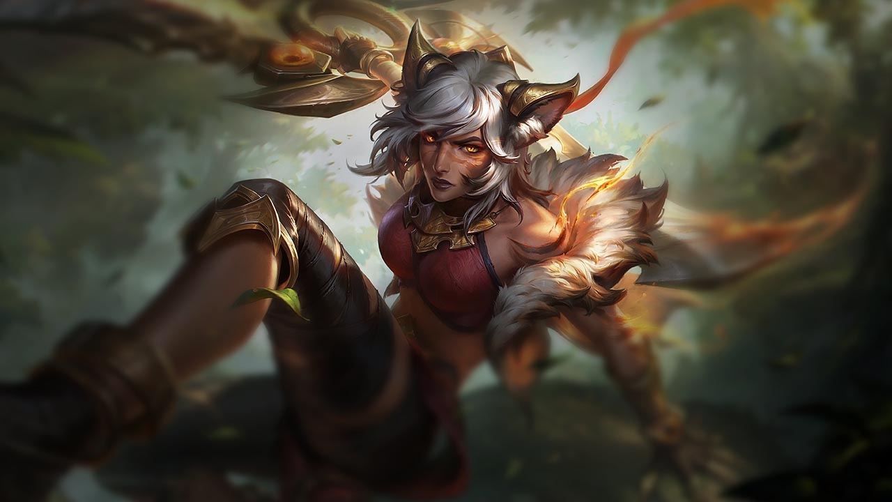 Splash-Art von Krallen des Tigers-Sivir