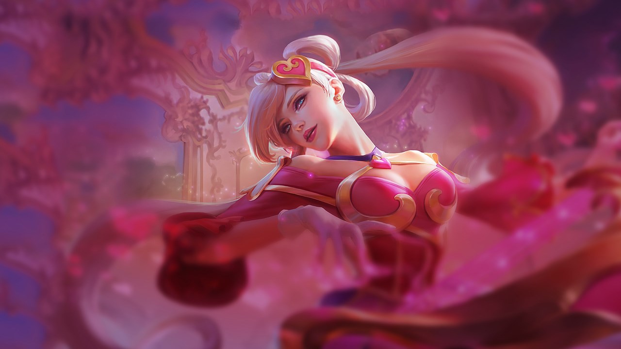 Splash-Art von Herzblatt-Sona