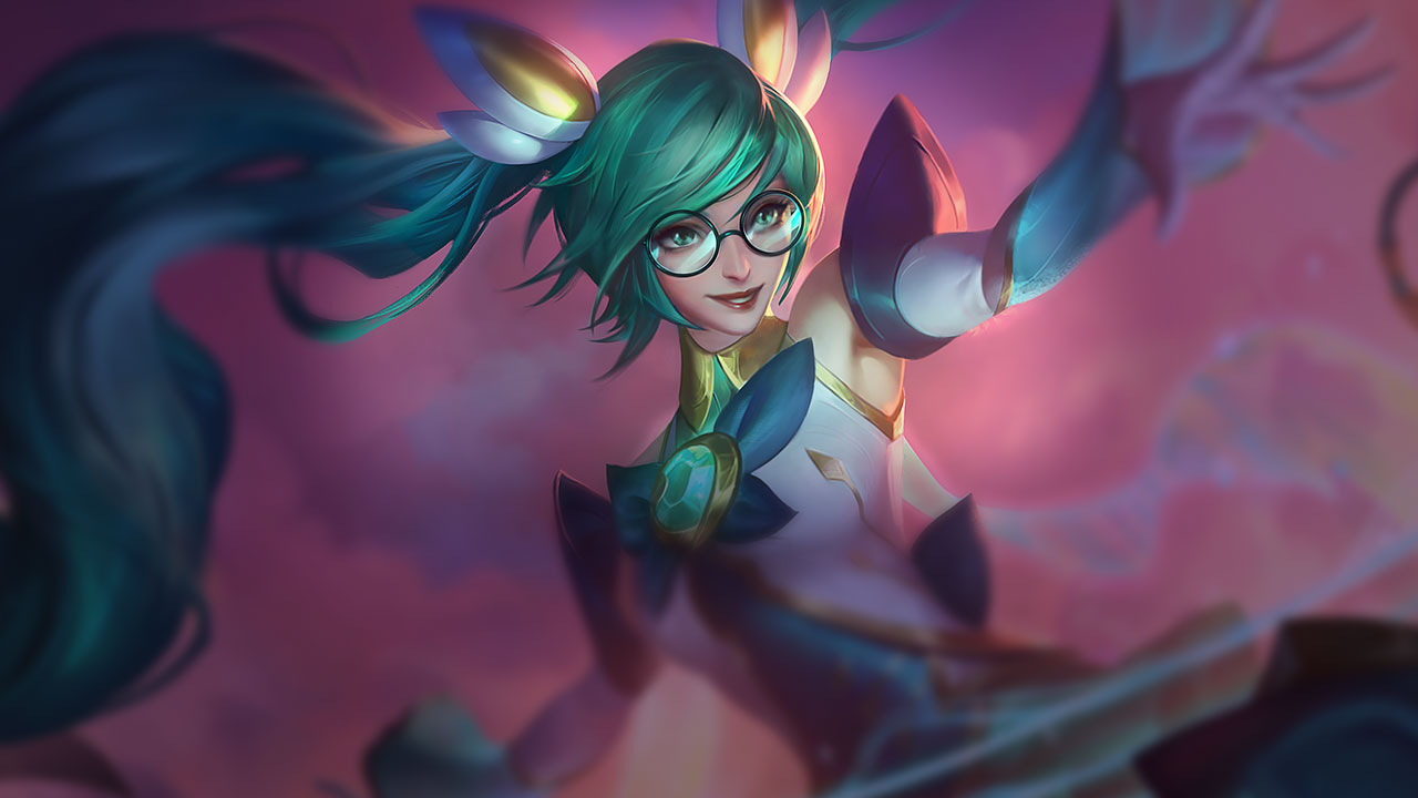 Splash-Art von Sternenwächterin Sona