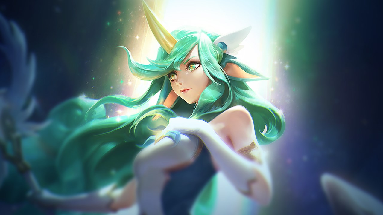 Splash-Art von Sternenwächterin Soraka