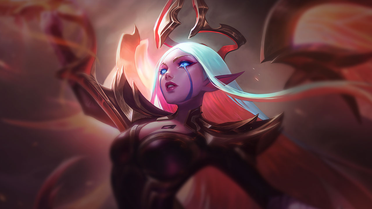 Splash-Art von Flammende Finsternis Soraka