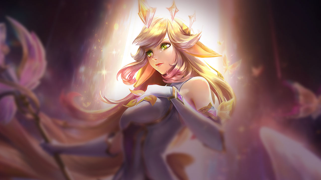 Splash-Art von Sternenwächterin Soraka (Prestige)