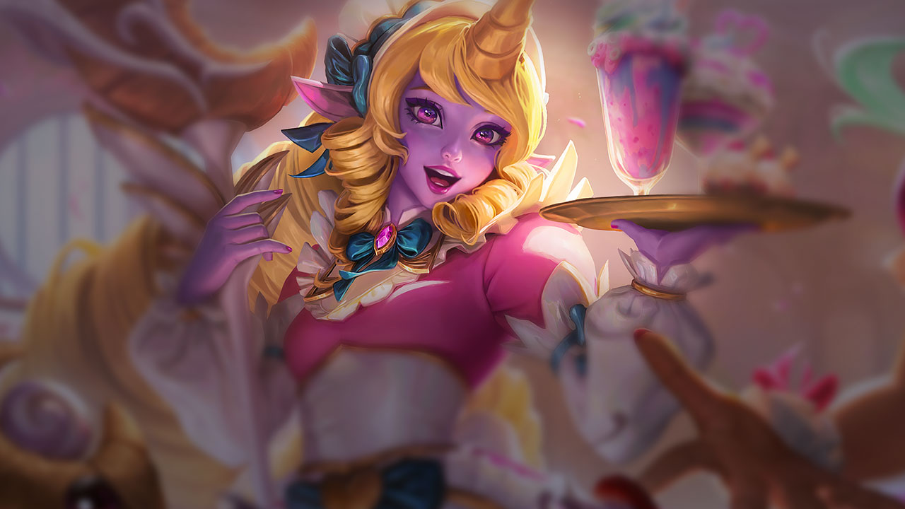 Splash-Art von Konditorei-Soraka