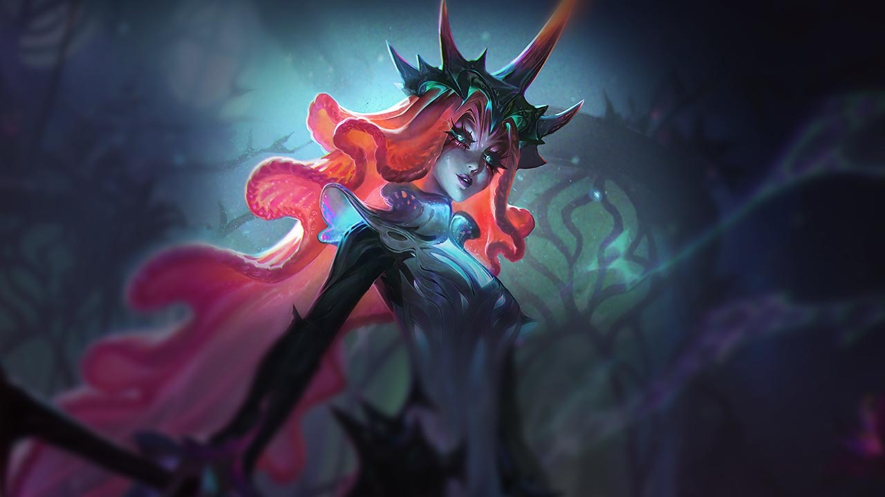 Splash-Art von Flora Fatalis-Soraka