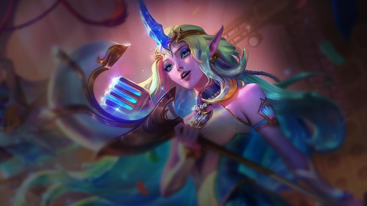 Splash-Art von Meeresrauschen-Soraka