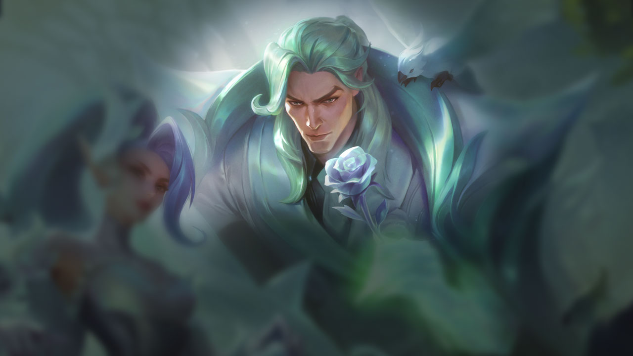 Splash-Art von Kristallrose Swain