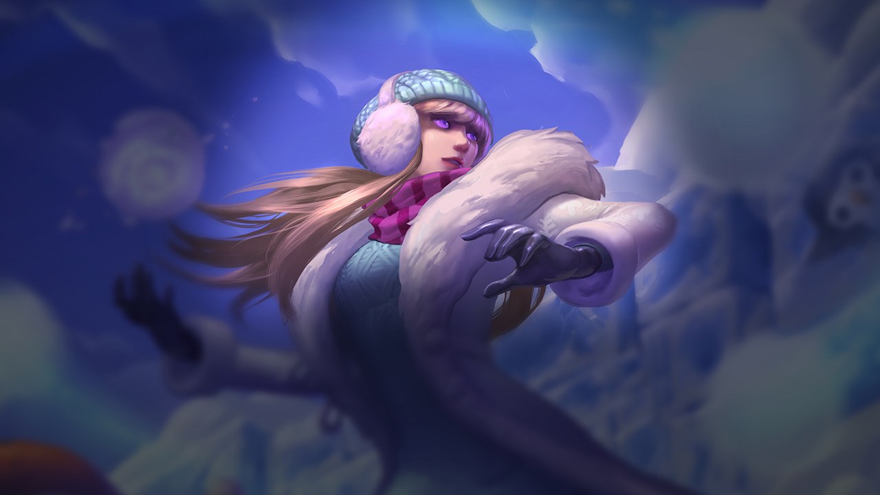 Splash-Art von Schneetag-Syndra