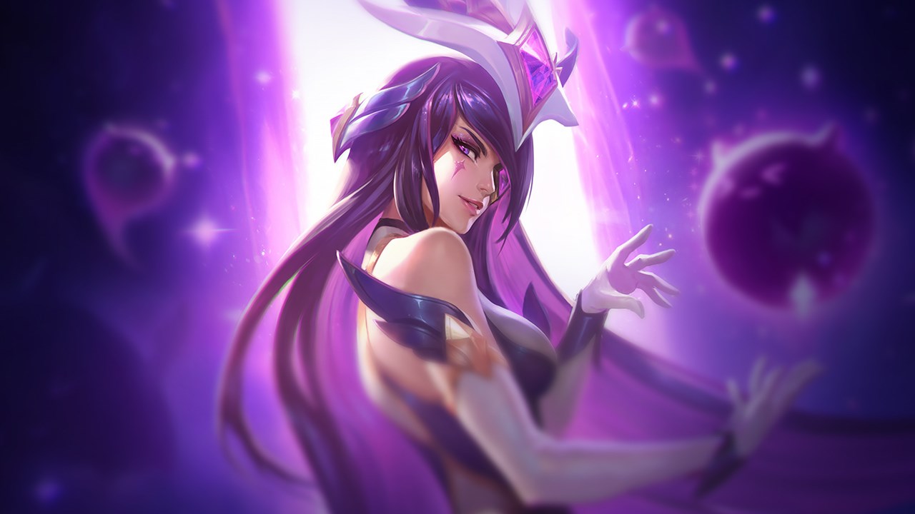 Splash-Art von Sternenwächterin Syndra