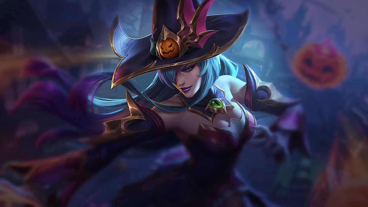Splash-Art von Hexerei-Syndra