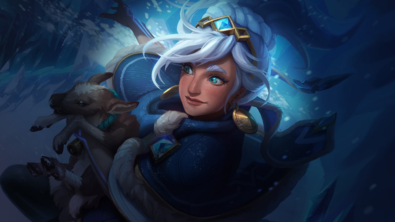 Splash-Art von Freljord-Taliyah