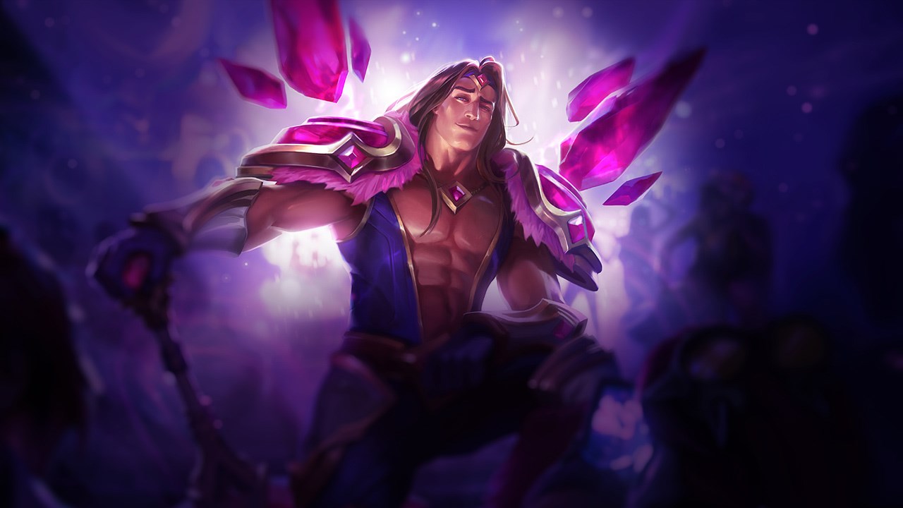 Splash-Art von Rosenquarz-Taric