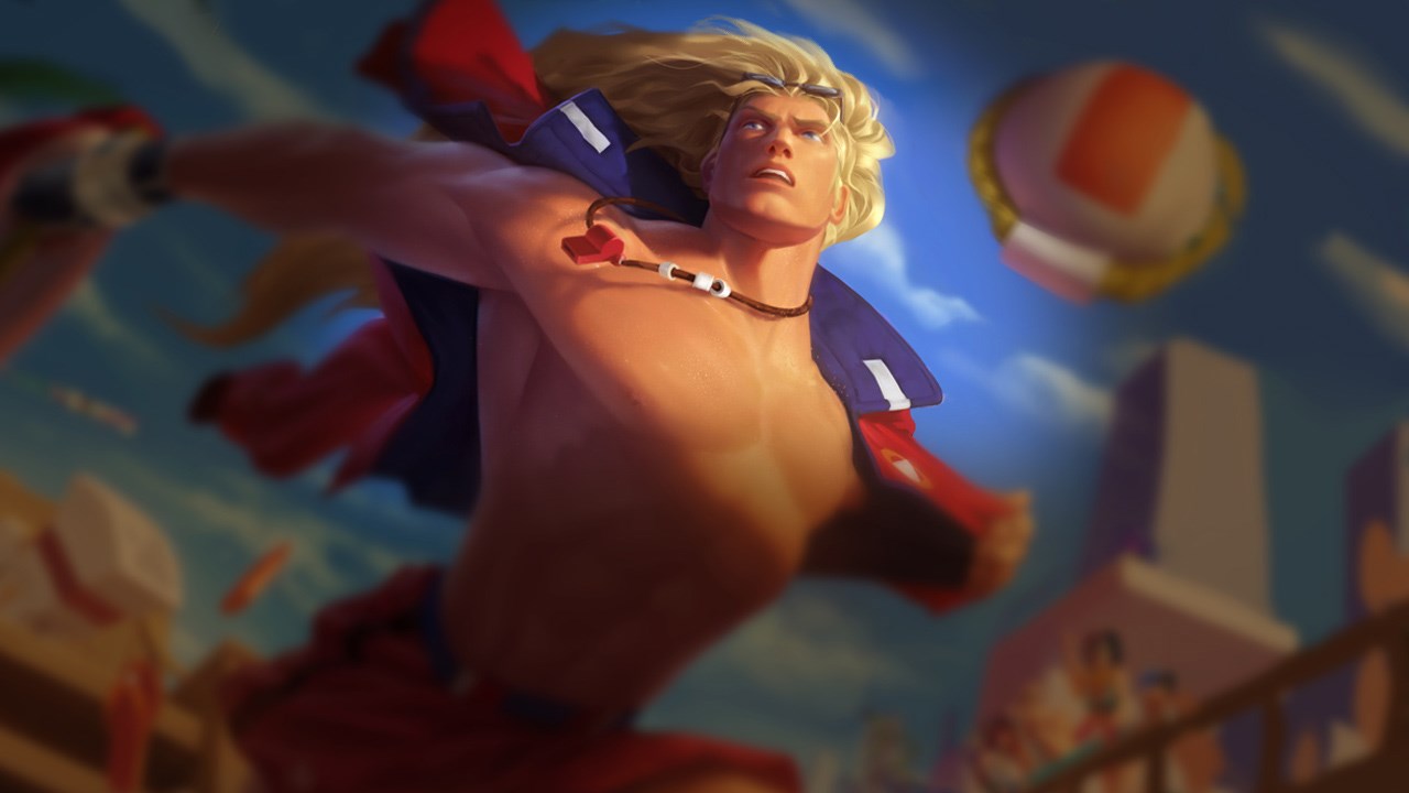 Splash-Art von Poolparty-Taric