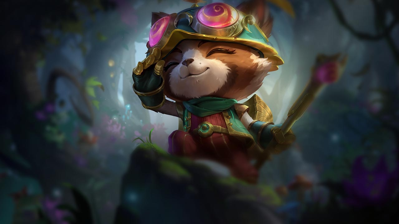 Splash-Art von Späher-Teemo