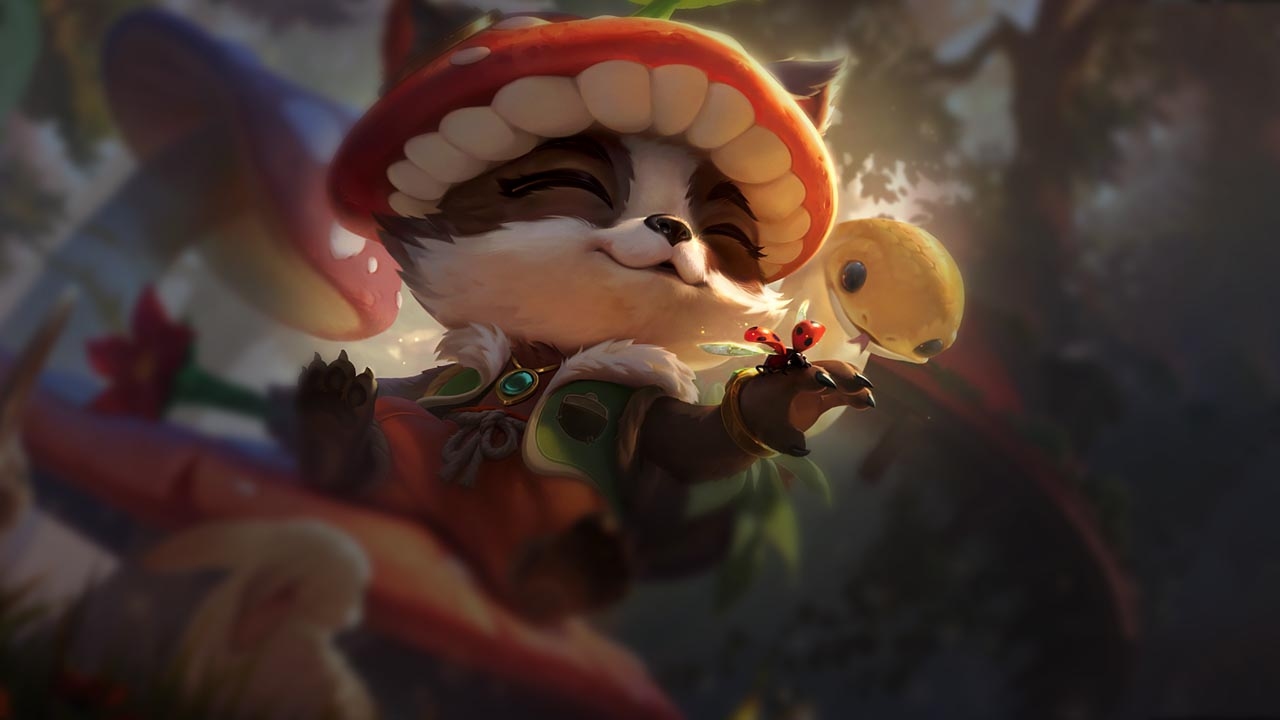 Splash-Art von Dachs-Teemo