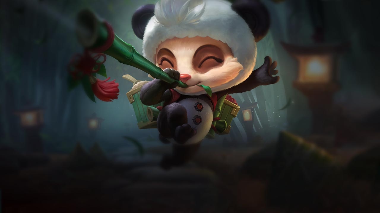Splash-Art von Panda-Teemo
