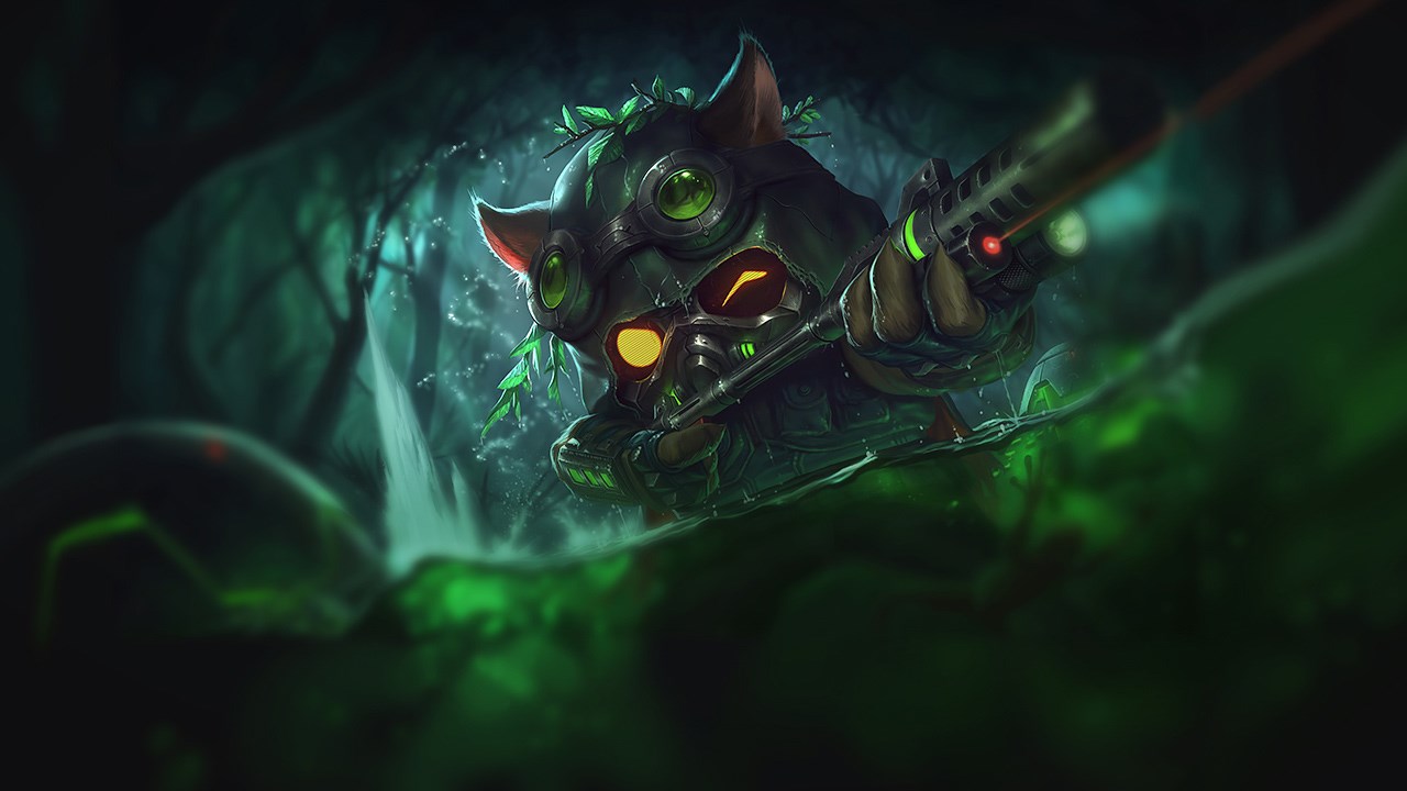 Splash-Art von Omegatrupp-Teemo