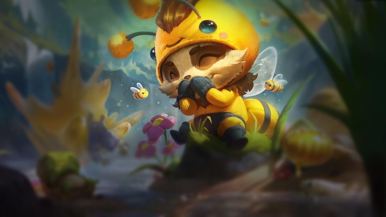Splash-Art von Kleine Biene Teemo