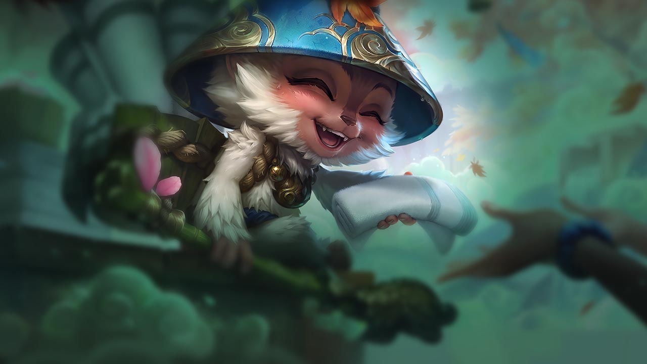 Splash-Art von Seelenblumenthermen-Teemo