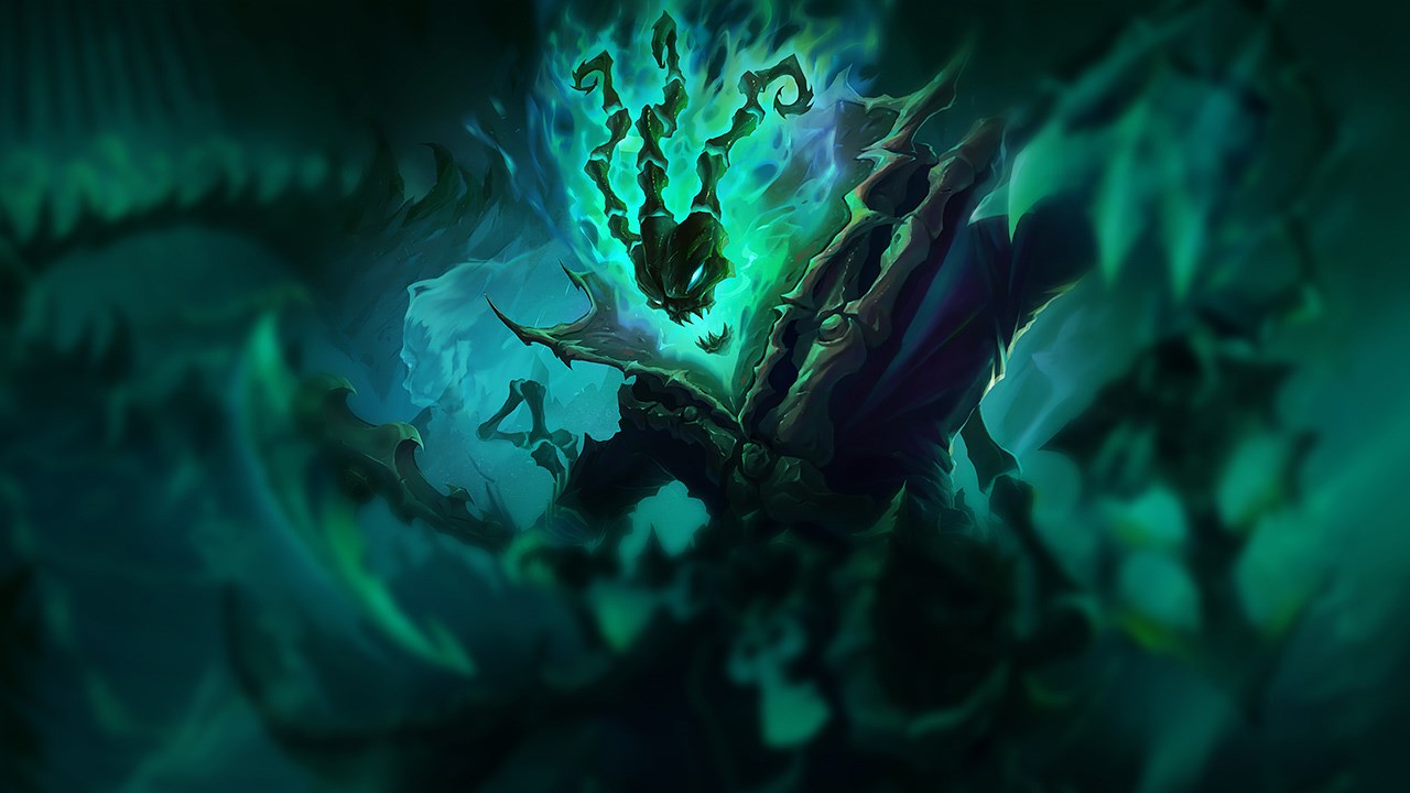 Splash-Art von Thresh