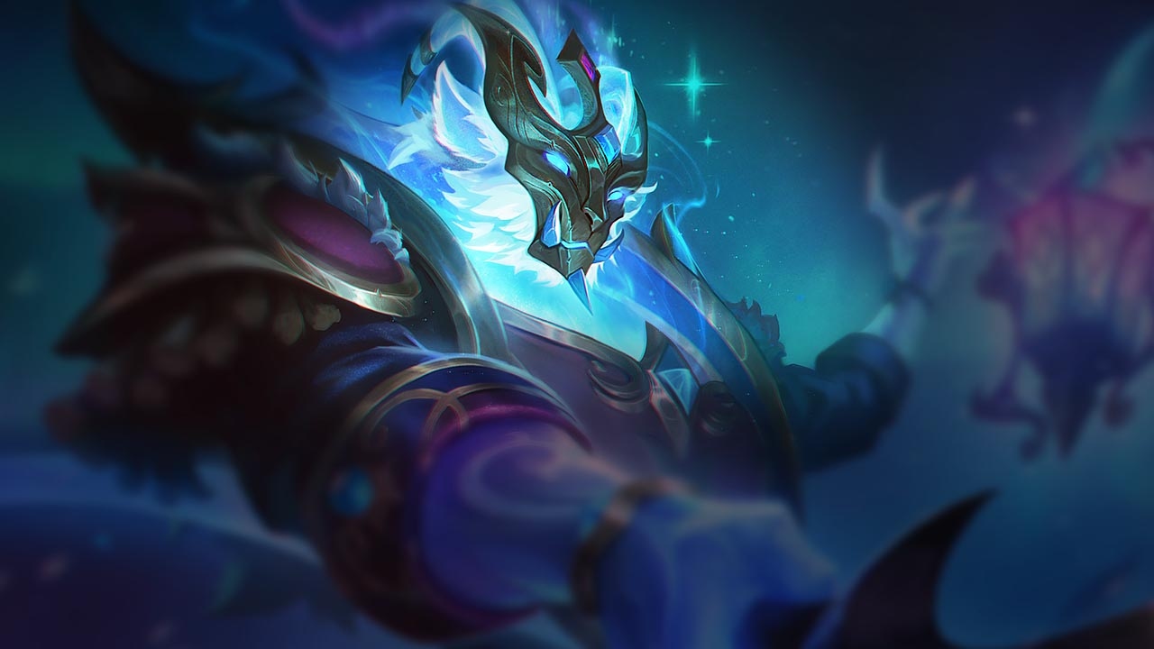 Splash-Art von Wintergeweihter Thresh
