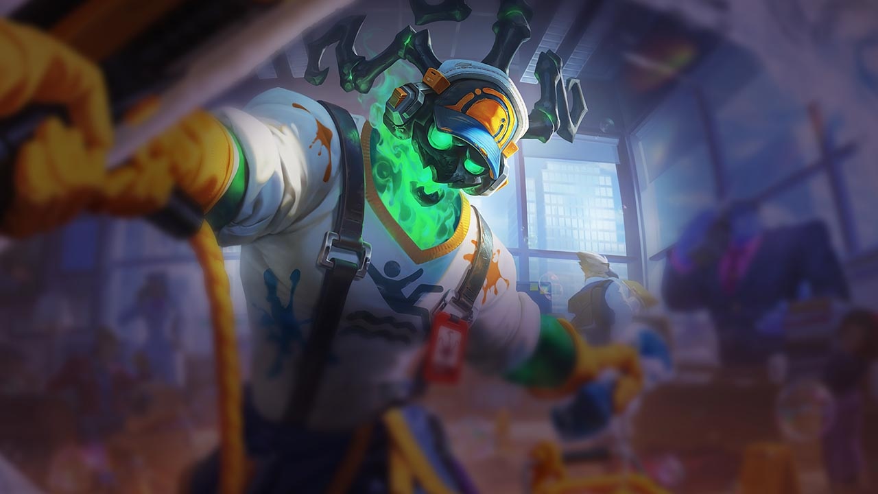 Splash-Art von Hausmeister Thresh