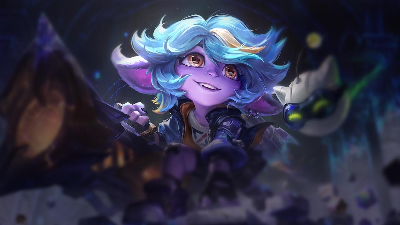 Splash-Art von Emporgestiegene Legende Tristana