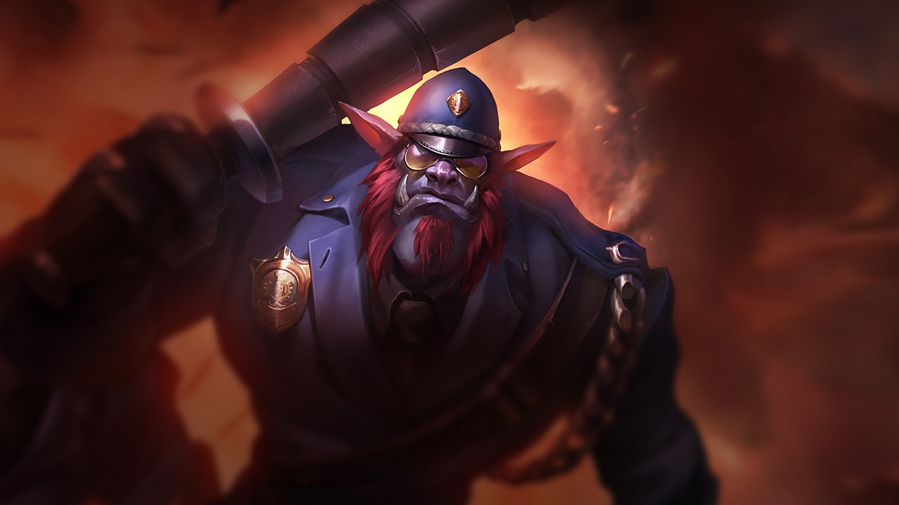 Splash-Art von Wachtmeister Trundle
