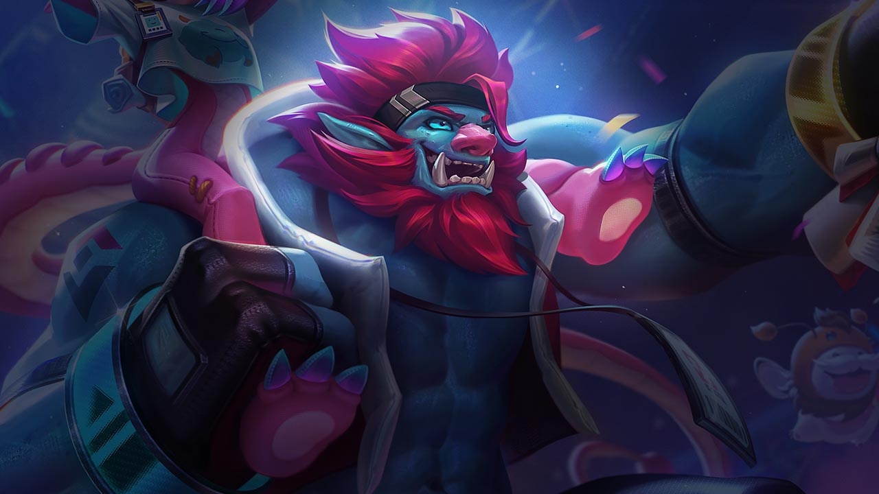 Splash-Art von E-Sport-Fan Trundle