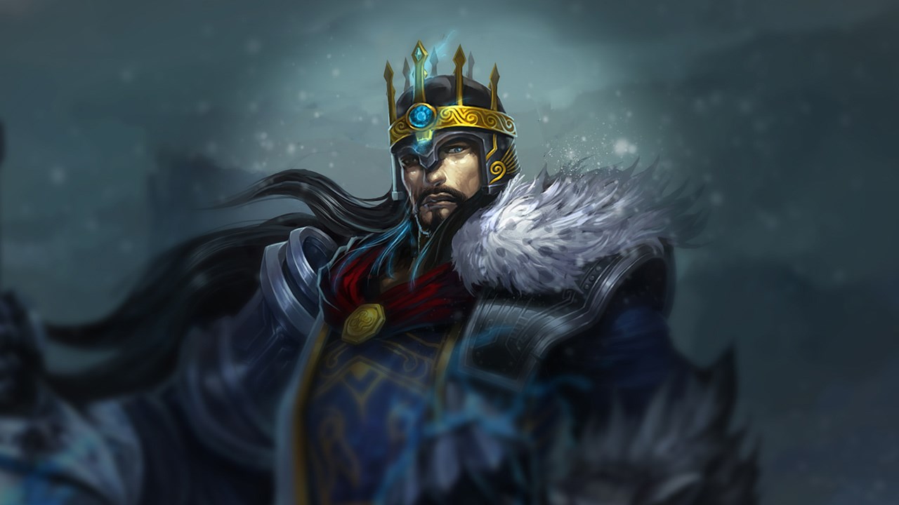 Splash-Art von König Tryndamere