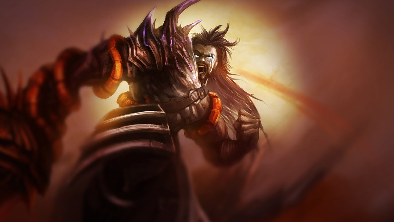 Splash-Art von Dämonenklingen-Tryndamere