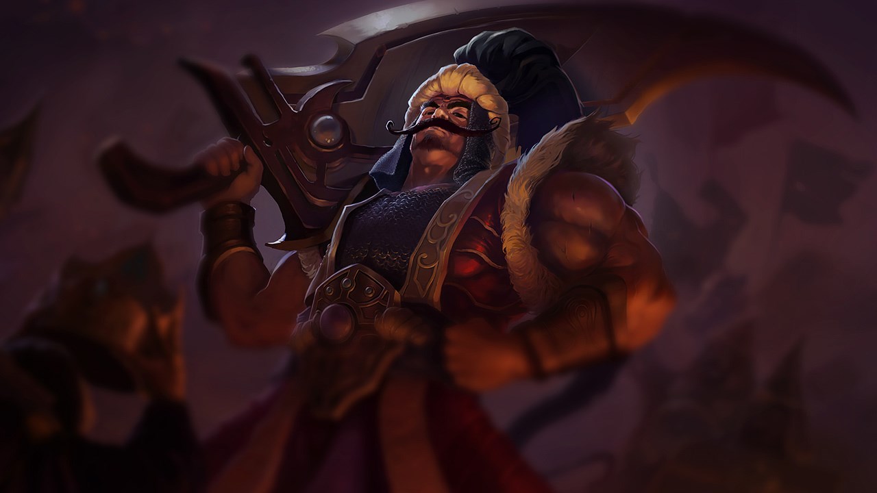 Splash-Art von Sultan Tryndamere