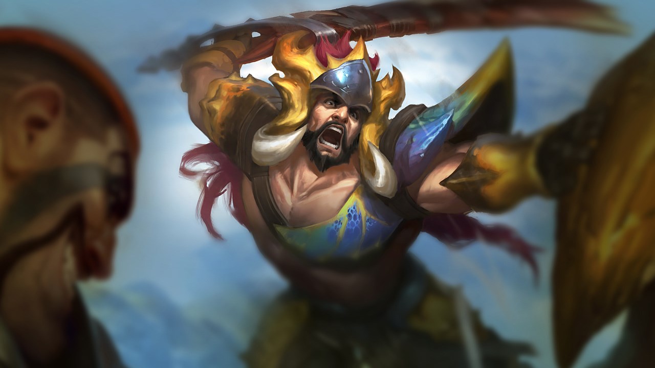 Splash-Art von Bestienjäger-Tryndamere