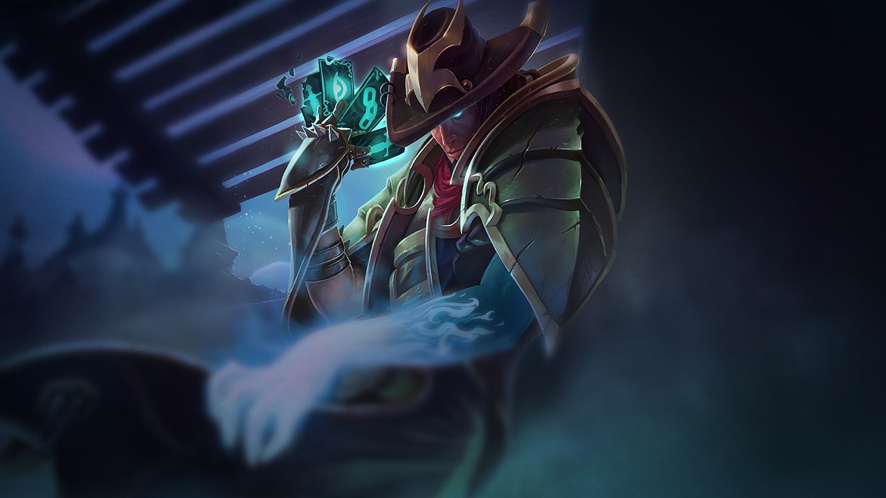 Splash-Art von Unterwelt-Twisted Fate