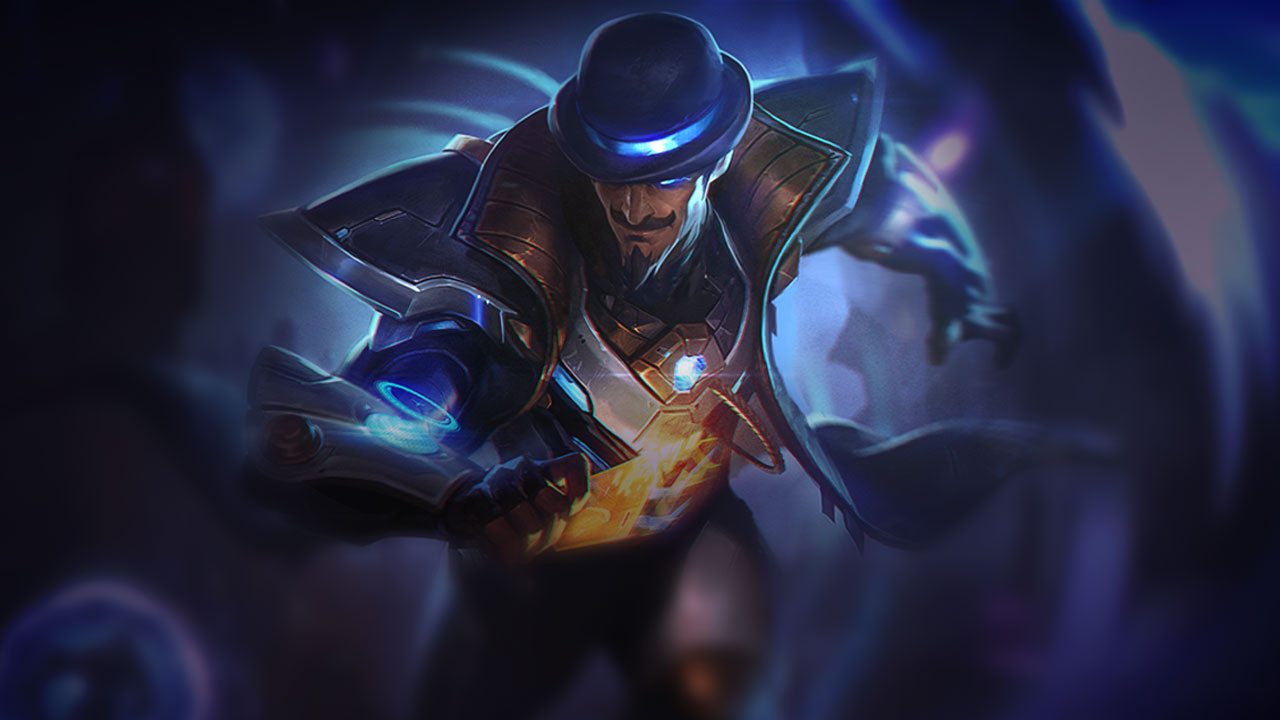 Splash-Art von Pulsfeuer-Twisted Fate