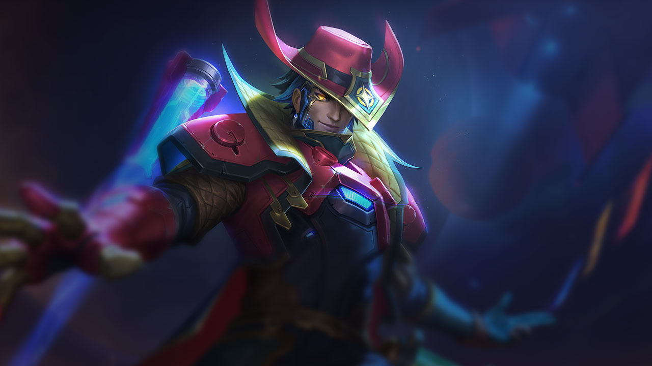 Splash-Art von Odyssee-Twisted Fate