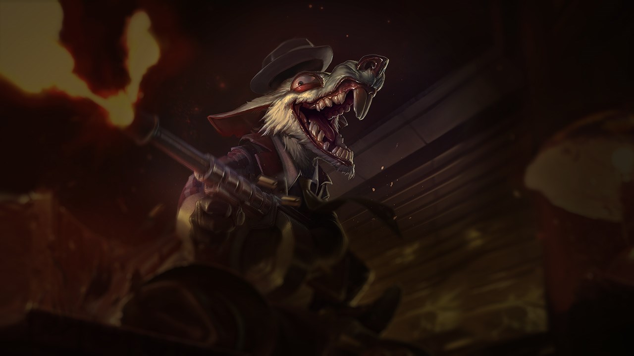 Splash-Art von Gangsterkönig Twitch