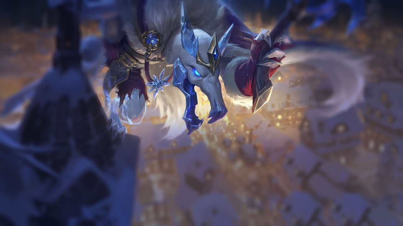 Splash-Art von Eiskönig Twitch