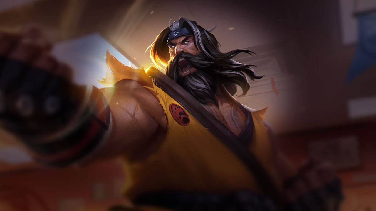 Splash-Art von Schwarzgurt-Udyr