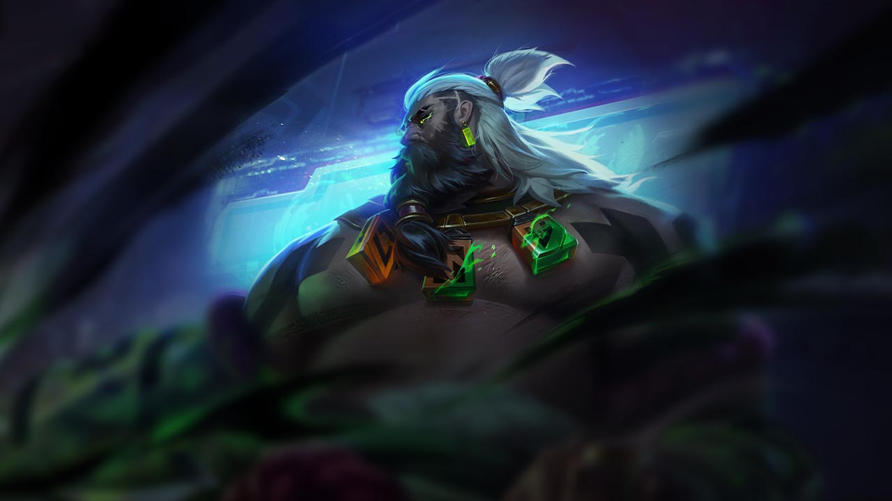 Splash-Art von Tintenschatten-Udyr