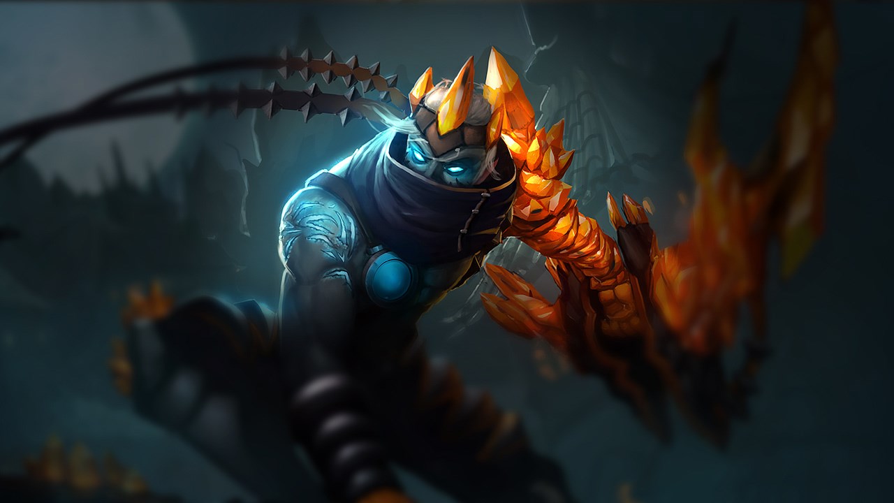 Splash-Art von Verderbniskristall-Varus